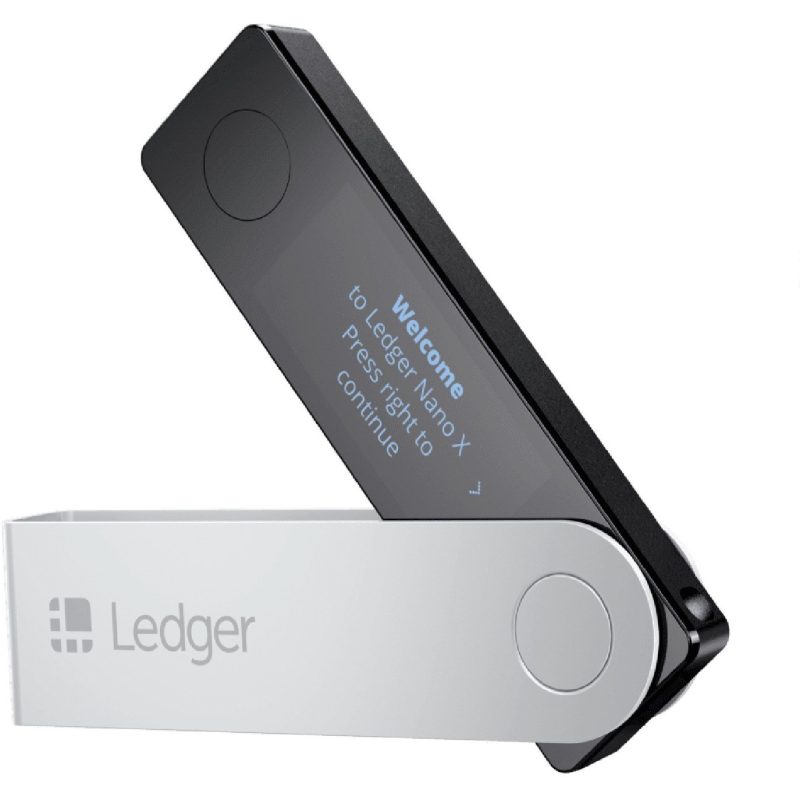 کیف پول سخت افزاری لجر مدل Ledger Nano X